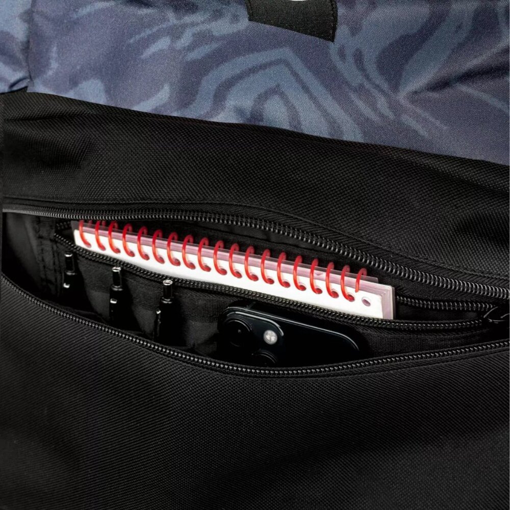 Neff Structure Black/Grey Backpack/NWT - Picture 5 of 12